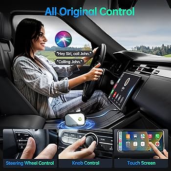 Apple - iambuyer Lukyamzn 9.26 in. Wireless CarPlay Screen for Car Compatable